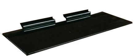 4" x 10" Acrylic Shelf Black